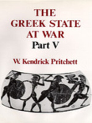 cover image of The Greek State at War, Part V
